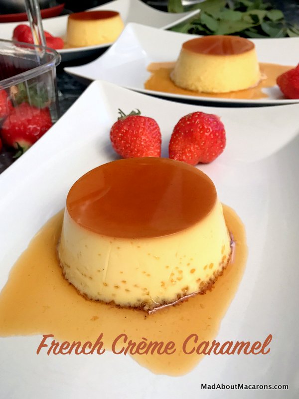 French (flan Caramel au Crème oeufs aux caramel)